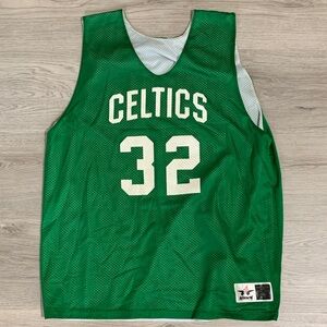 Vintage Alleson Celtics #32 Basketball Jersey Signed